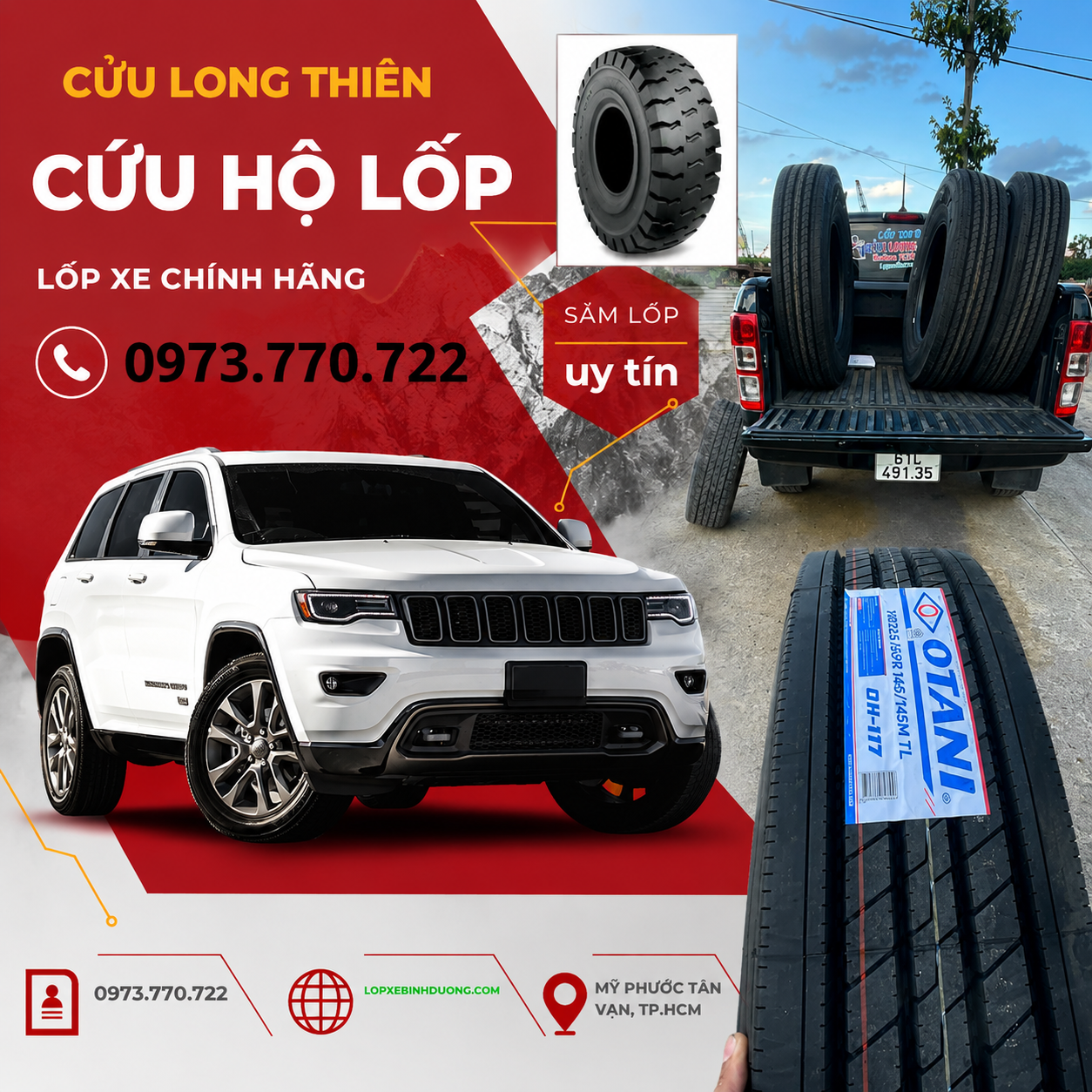Lốp Xe 8.25R16 Maxxis Gai 260 | Giá Tốt Bình Dương