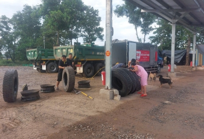 Kiểm tra, Bơm áp suất lốp ô tô tận nơi Bình Dương