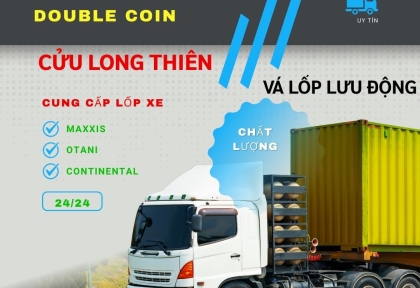Săm Lốp Ô Tô Bình Dương - Cửu Long Thiên - Lưu Động 24/24