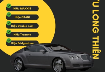 Trung Tâm Săm Lốp Xe Ô Tô Cửu Long Thiên – Chuyên Vá, Thay, Cân Bằng Lốp Tại Dĩ An, Bình Dương