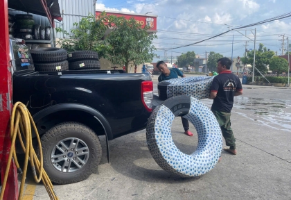 Dịch Vụ Vá Vỏ Xe Lưu Động / Thay Lốp Xe Nhanh Nhất Quốc Lộ 1k 