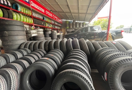 Cửa hàng bán lốp xe tải cũ, lốp lướt uy tín tại Bình Dương