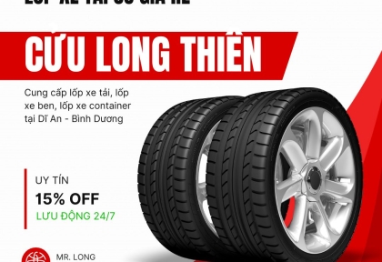 Vá lốp xe / thay lốp xe tận nơi / tuyến đường Mỹ Phước Tân Vạn