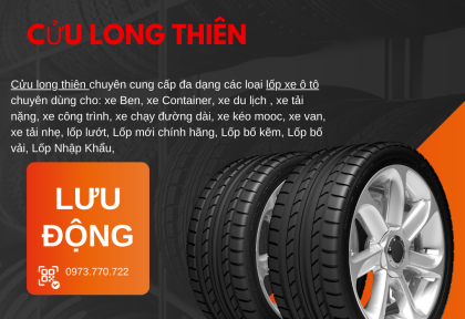 Thay Lốp Ô Tô Uy Tín Tại Dĩ An Bình Dương | Vá Vỏ Lưu Động Nhanh 24/7