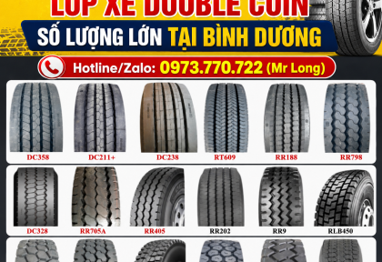 LỐP XE DOUBLE COIN (2 ĐỒNG TIỀN) CHÍNH HÃNG