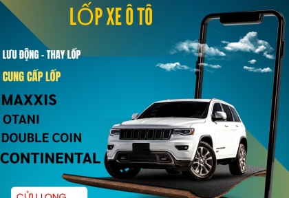 Thay lốp xe ô tô Bình Dương