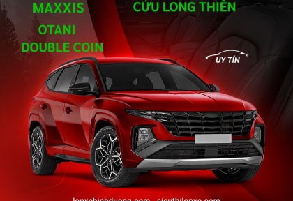 THAY LỐP XE CHÍNH HÃNG: MAXXIS, OTANI, DOUBLE COIN CHẤT LƯỢNG TẠI BÌNH DƯƠNG