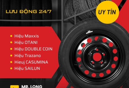 Dịch Vụ Thay Lốp Xe tận nơi Bình Dương – Lốp Hỏng Gọi Ngay 0973.770.722
