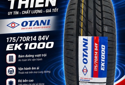 ĐỊA ĐIỂM THAY LỐP XE DU LỊCH OTANI THÁI LAN TẠI TP.HCM