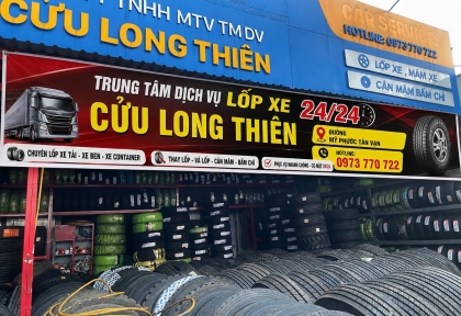 TRUNG TÂM DỊCH VỤ CHUYÊN VỀ SĂM LỐP XE Ô TÔ TẠI DĨ AN