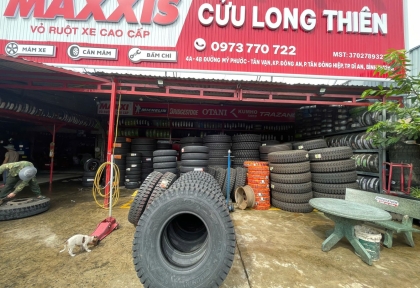 TRUNG TÂM THAY LỐP XE TẢI, BEN, CONTAINER, LỐP XE CÔNG TRÌNH