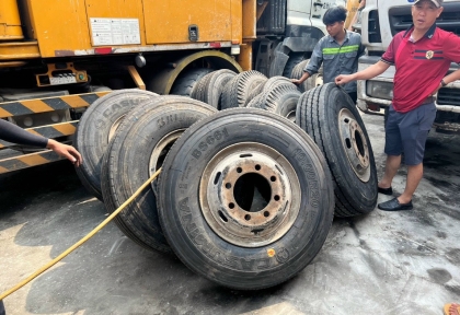 CÁCH BẢO TRÌ LỐP XE Ô TÔ CONTAINER  ĐỂ TĂNG TUỔI THỌ - LỐP XE  CHẤT LƯỢNG TẠI BÌNH DƯƠNG