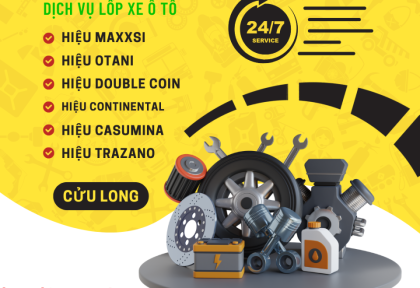 Cứu Hộ Thay Lốp Xe Nhanh Tận Nơi 24/24 Tại Bình Dương & TP.HCM 2026