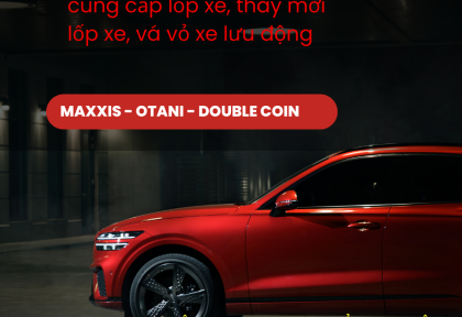 Vá Lốp Xe Tại Chỗ, Thay Lốp Tận Nơi Bình Dương – HCM – Có Bảo Hành