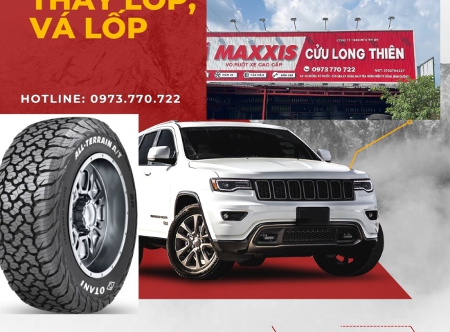 Cứu Hộ Lốp Xe Ô Tô  Tại Bình Dương