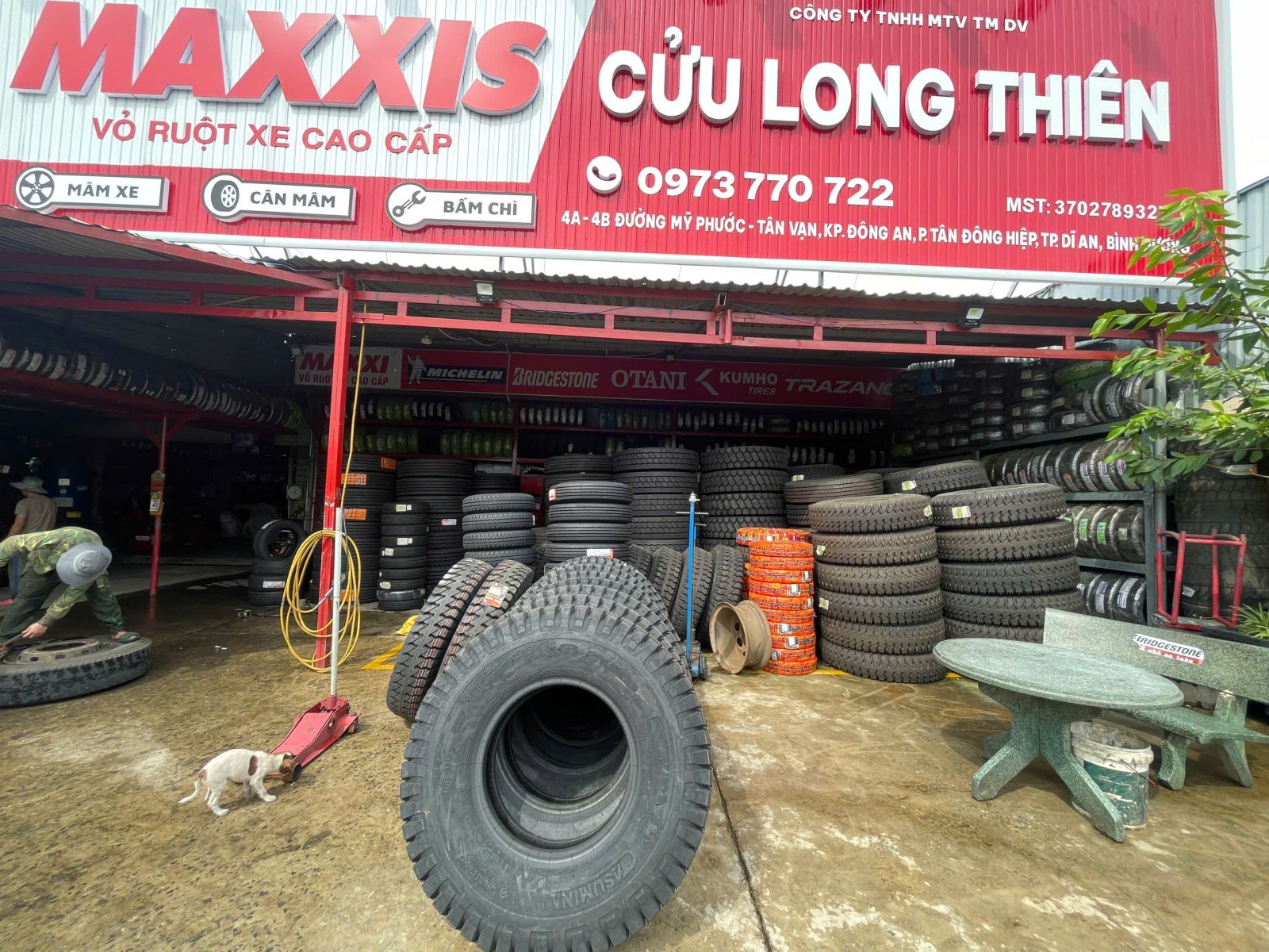 BÁN LỐP XE TẢI CŨ / XE TẢI / XE BEN / CONTAINER / TẠI TP.HCM