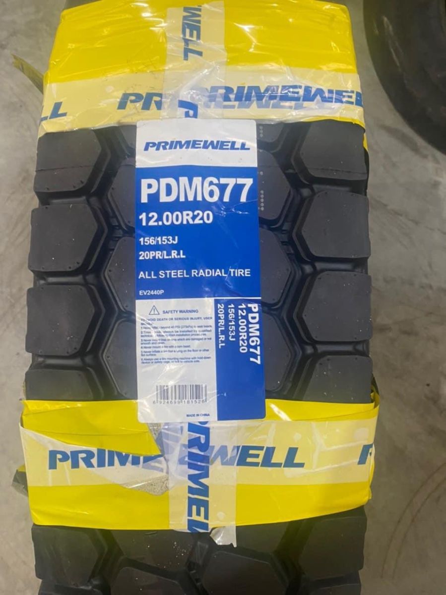 LỐP XE TẢI HIỆU PRIMEWELL 12.00R20-18PR