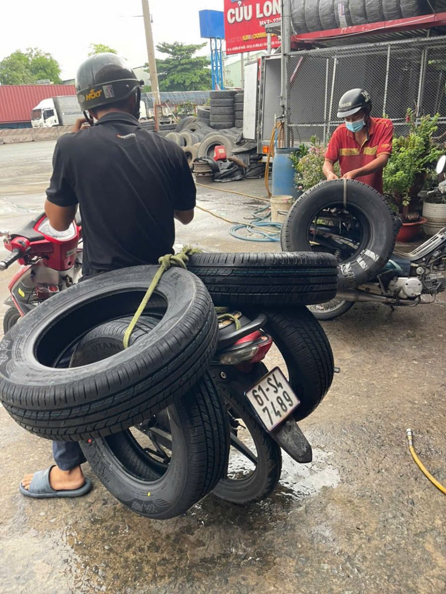Dịch Vụ Vá Lốp / Thay Lốp Xe Tốt Nhất Hiện Nay Tại Bình Dương