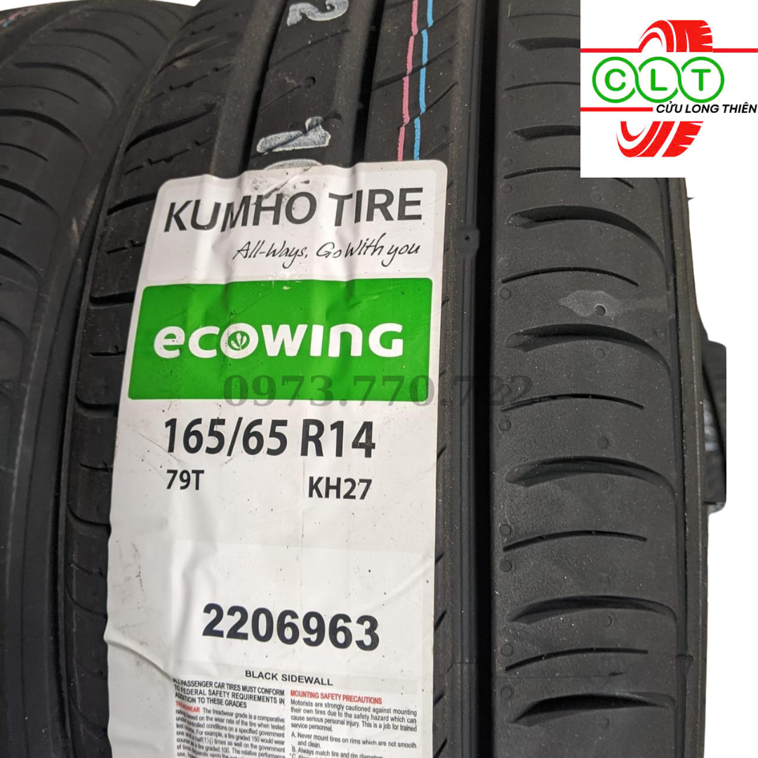 Lốp Xe Du Lịch KUMHO 165/65R14