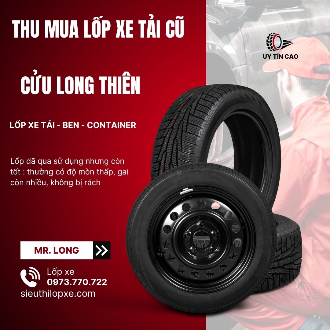 Mua lốp xe tải cũ giá rẻ ở đâu uy tín? 