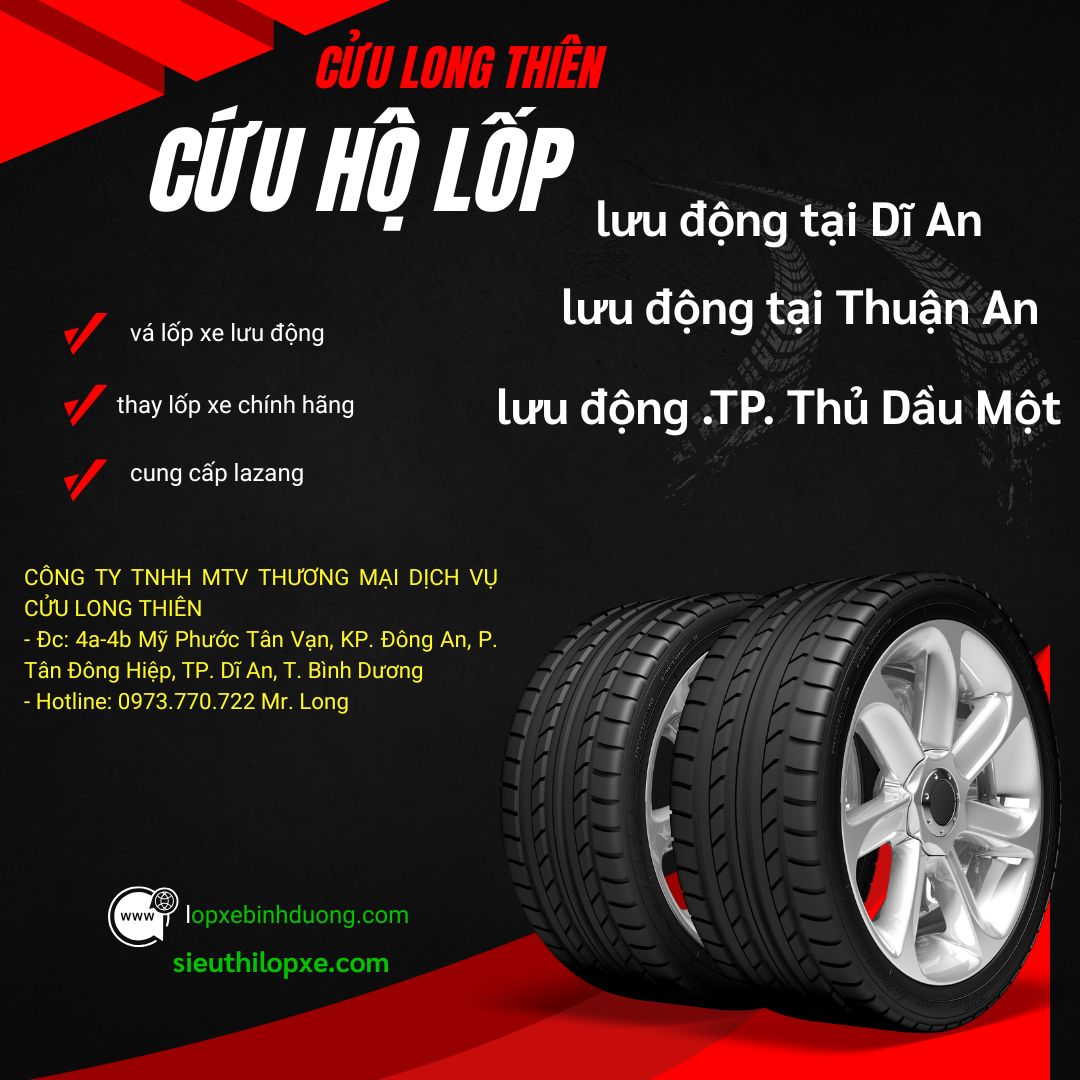 BÁN LỐP XE Ô TÔ CHÍNH HÃNG - BAO RÁP LỐP XE LƯU ĐỘNG TẬN NHÀ  24/7 