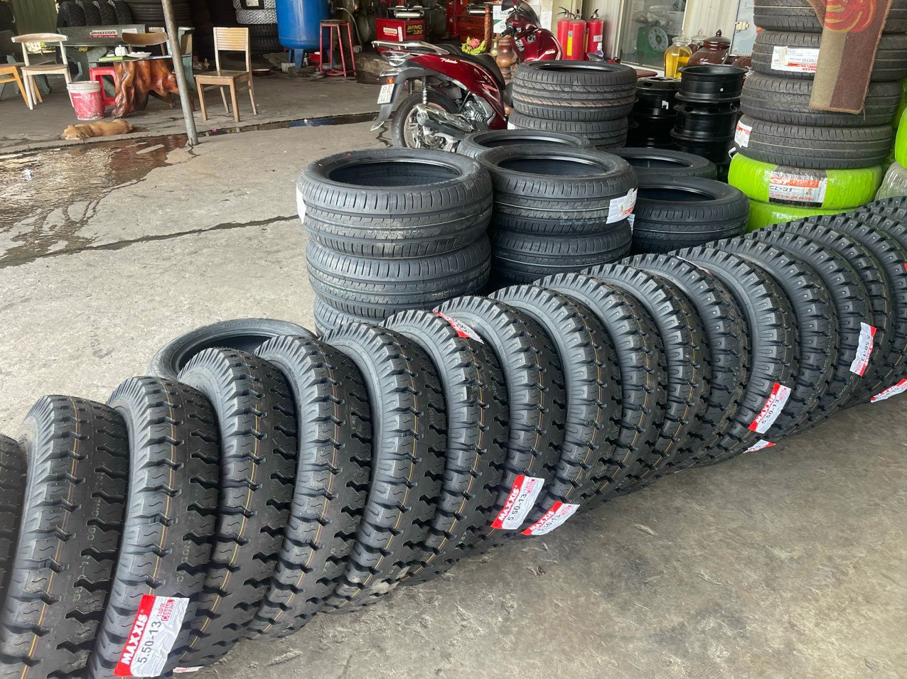 Lốp Xe Tải MAXXIS 500-12 14PR