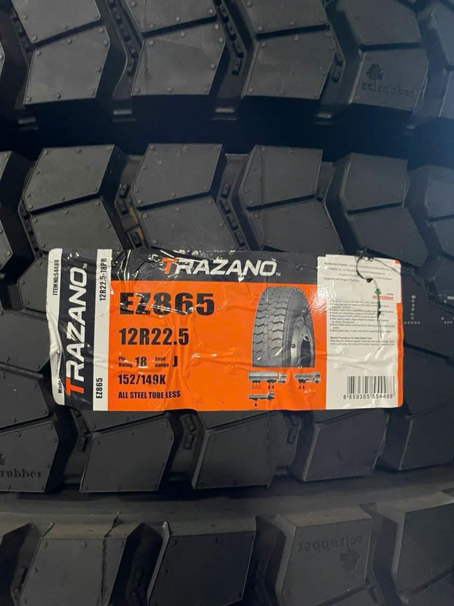 LỐP XE TRAZANO 12R22.5 18PR