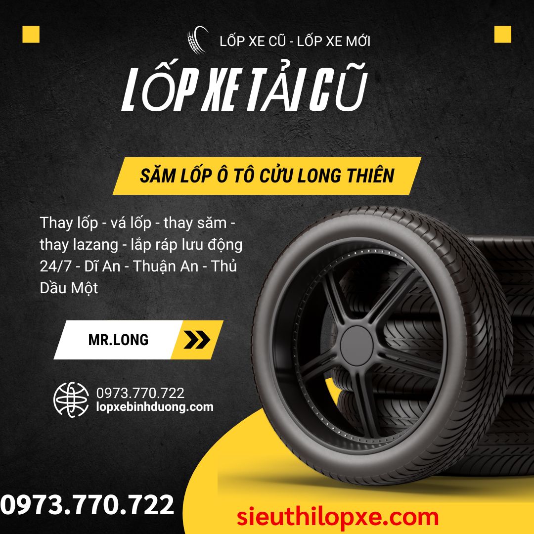 Kinh nghiệm lựa chọn mua lốp xe tải cũ chất lượng, tránh “tiền mất tật mang”