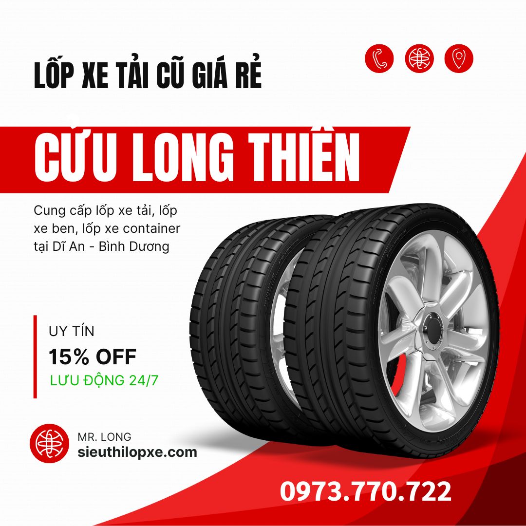 Mua lốp xe tải cũ giá rẻ ở đâu uy tín? 