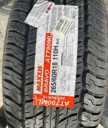LỐP XE MAXXIS 265/60R18 AT LỐP XE MAXXIS 265/60R18 AT