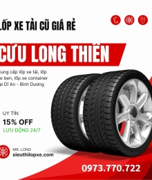 THAY LỐP XE LƯU ĐỘNG 24/24 TP. THỦ DẦU MỘT
