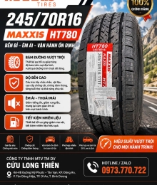 Lốp xe Du Lịch MAXXIS  245/70R16 HT780