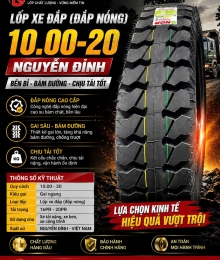 LỐP ĐẮP 10.00-20 NGUYỄN ĐỈNH