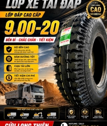 LỐP ĐẮP 9.00-20 NGUYỄN ĐỈNH