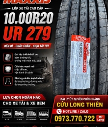 LỐP XE 10.00R20 MAXXIS GAI UR279