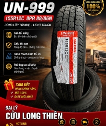 LỐP XE 155R12C 8PR MAXXIS UN-999 