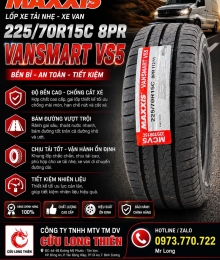 LỐP XE 225/70R15C MAXXIS 8PR