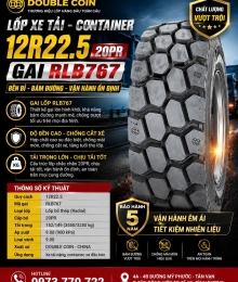 Lốp Xe Ben  DOUBLE COIN 12R22.5  20PR