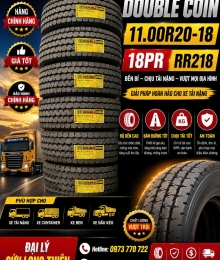 LỐP XE DOUBLE COIN 11.00R20 18PR GAI 218