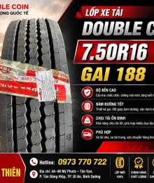  LỐP XE DOUBLE COIN 7.50R16 16PR GAI RR188