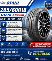 Lốp Xe Du Lịch OTANI 205/60R16