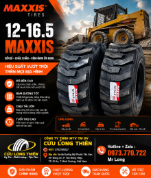 LỐP XE HIỆU MAXXIS 12-16.5 10PR 