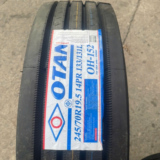 Lốp Xe Hiệu OTANI 245/70R19.5  14PR