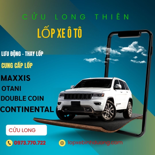 THAY LỐP XE LƯU ĐỘNG 24/24 TP. THUẬN AN