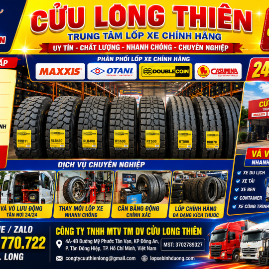 Đại Lý Lốp Xe Tải - TP.HCM 