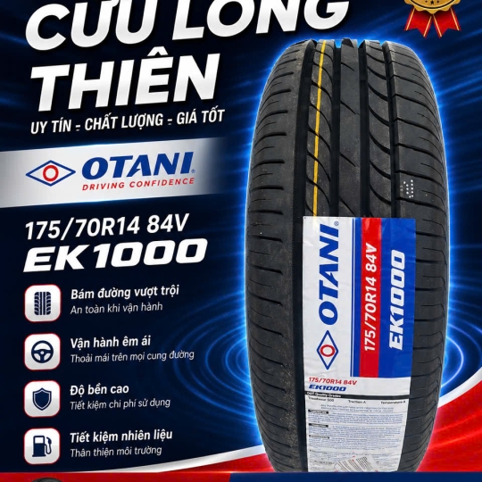LỐP XE 175/70R14 OTANI EK1000