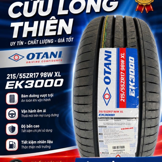 LỐP XE 215/55ZR17 OTANI EK3000