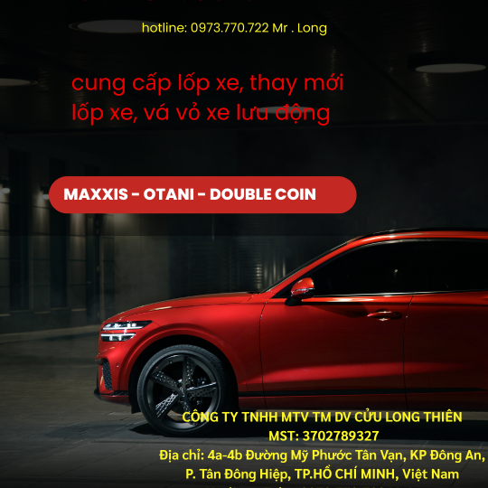 Cứu Hộ Lốp Xe  Phường Thủ Dầu Một - TP. HCM