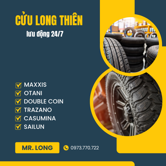 Cứu Hộ Lốp Xe Phường Tân Đông Hiệp - TP.HCM