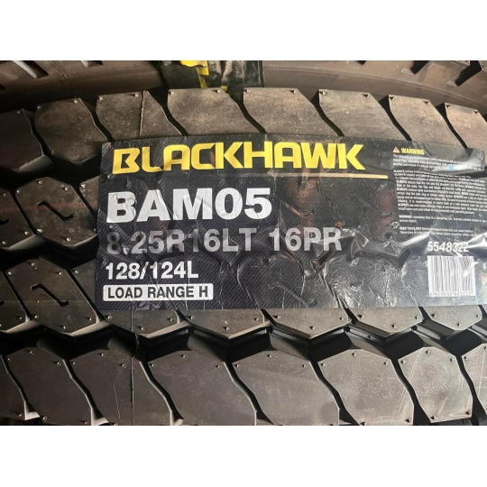 Lốp Xe Tải BLACKHAWK 8.25R16 16PR
